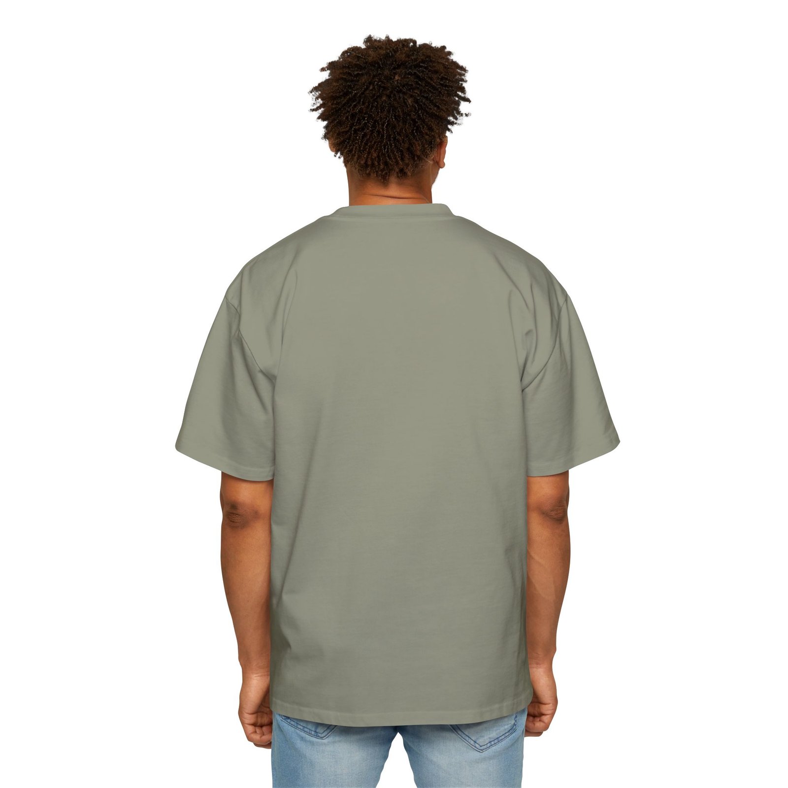 Men's Heavy Oversized Tee - Image 16