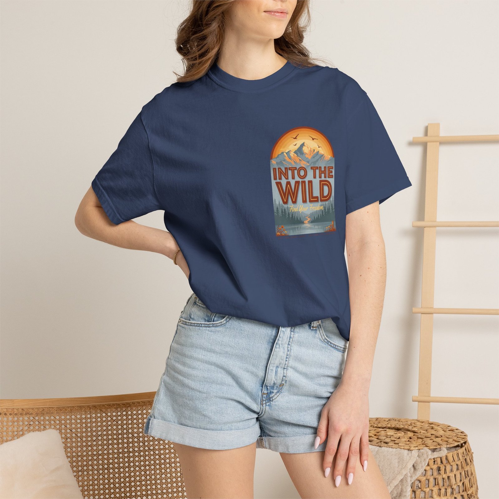 Men Garment-Dyed T-shirt - Image 36