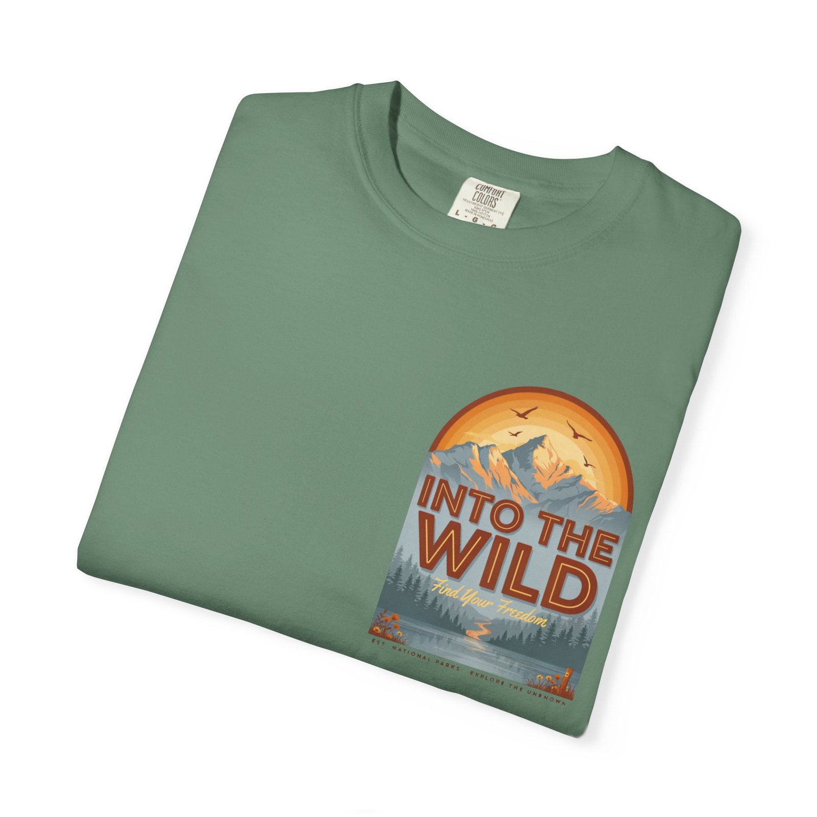 Men Garment-Dyed T-shirt - Image 27