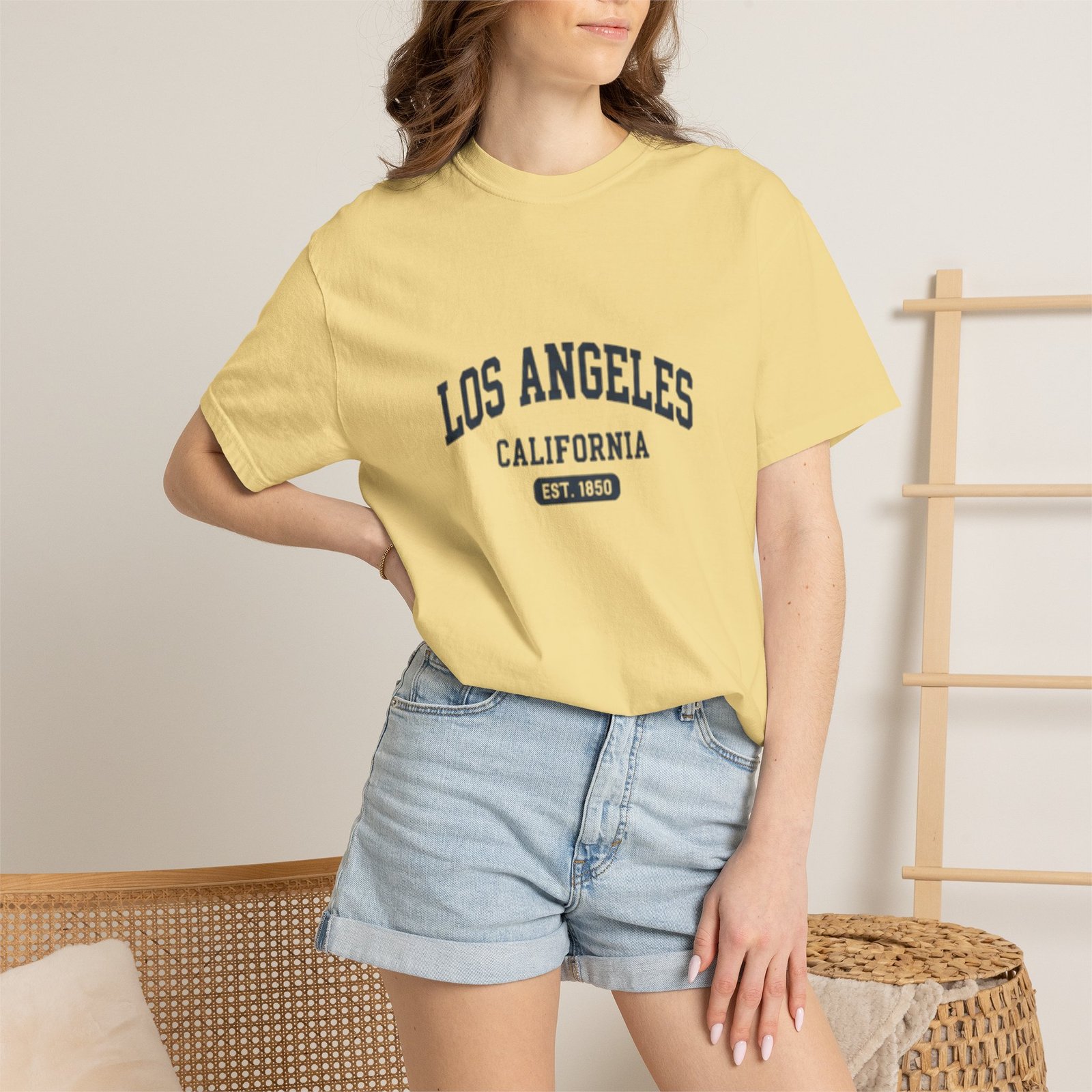 Men Garment-Dyed T-shirt - Image 24