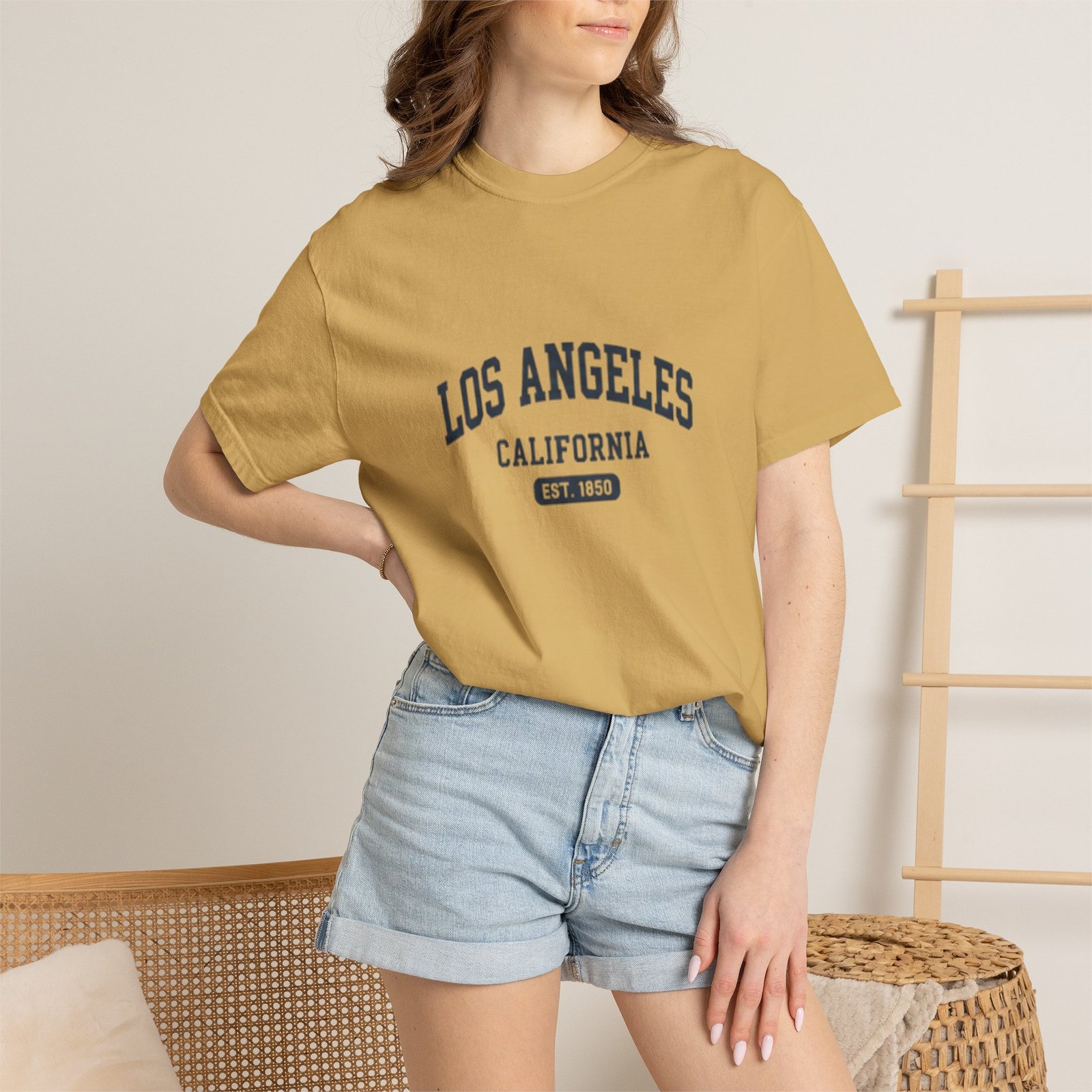 Men Garment-Dyed T-shirt - Image 12