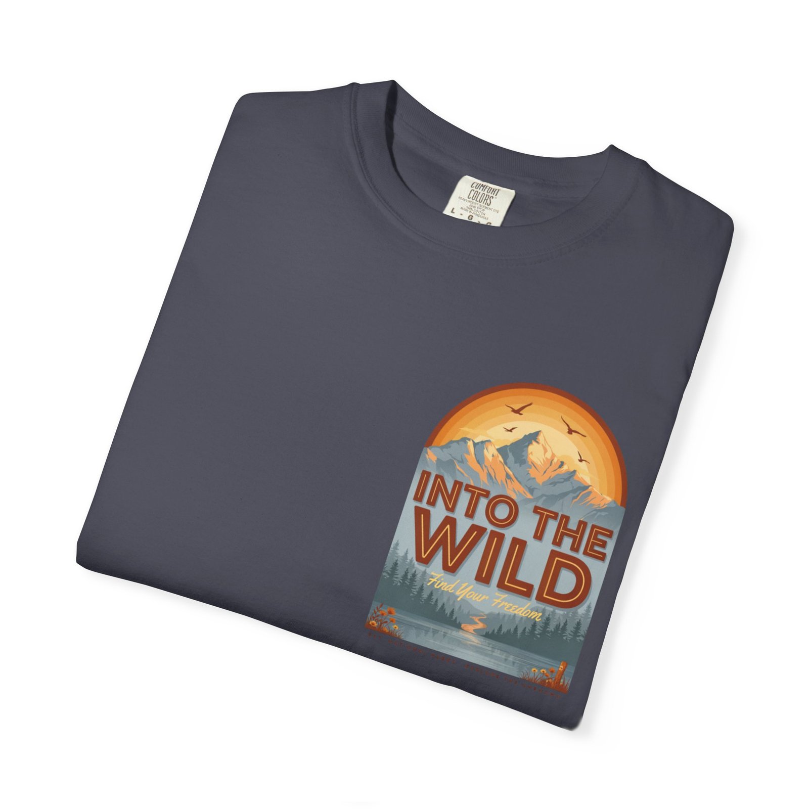Men Garment-Dyed T-shirt - Image 47