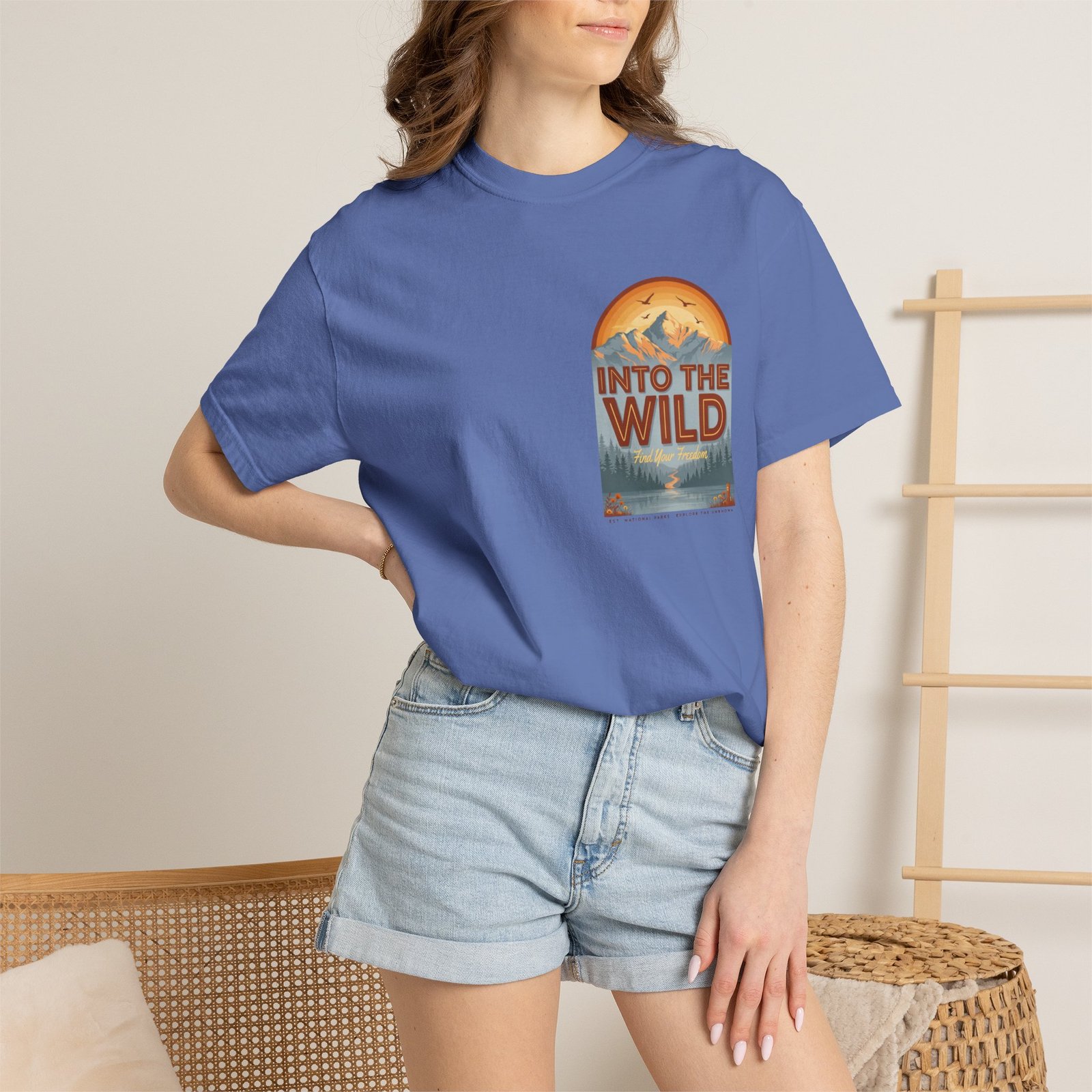Men Garment-Dyed T-shirt - Image 32