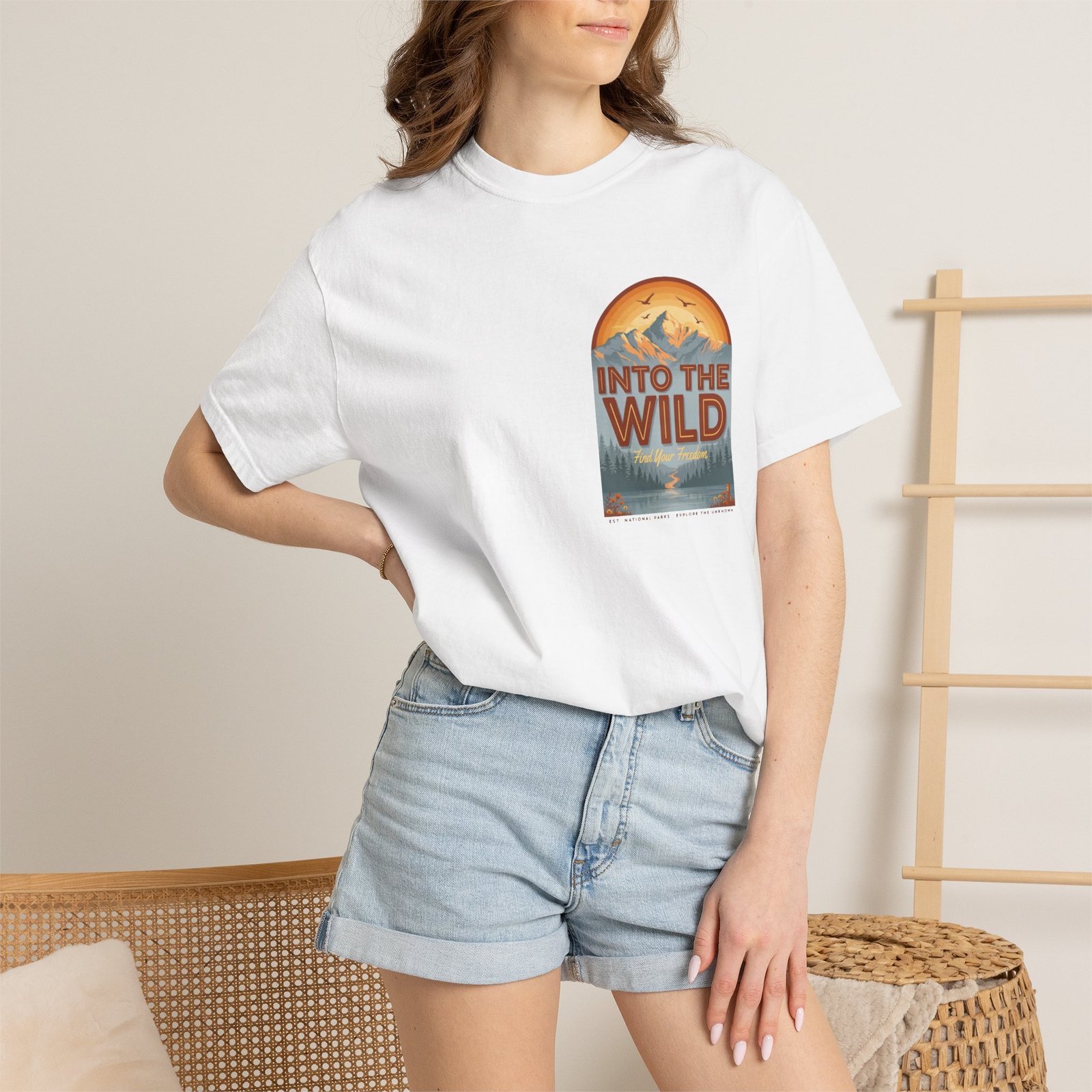 Men Garment-Dyed T-shirt - Image 4