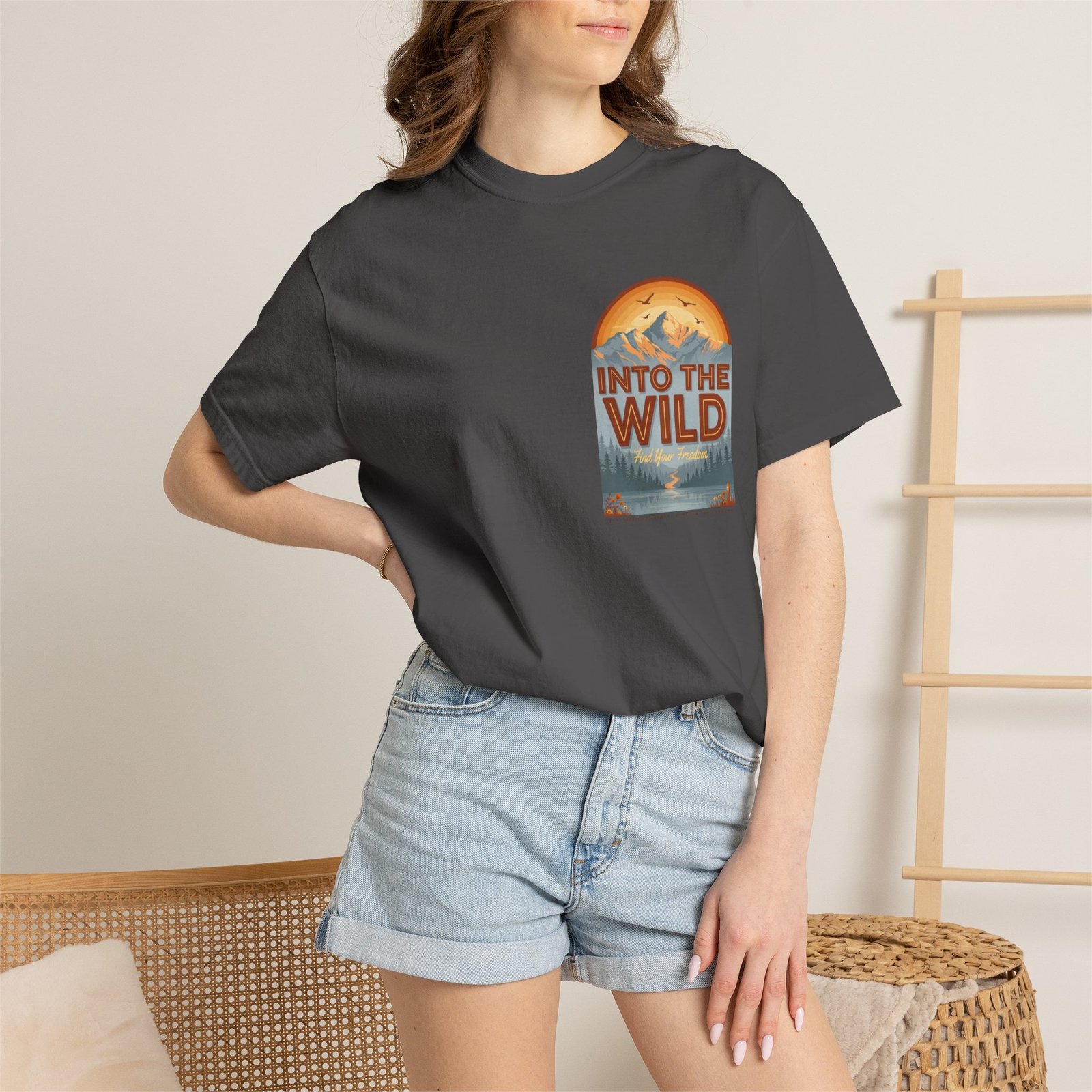 Men Garment-Dyed T-shirt - Image 40