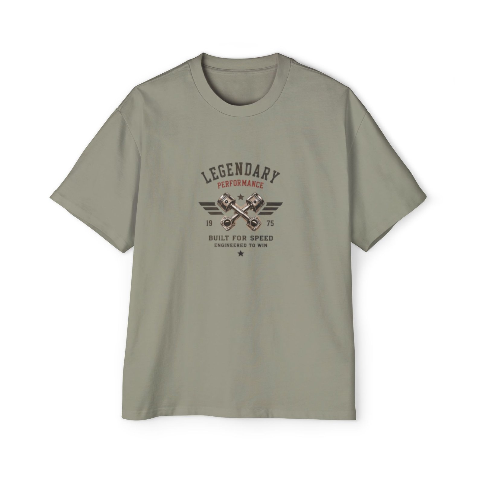 Men's Heavy Oversized Tee - Image 13
