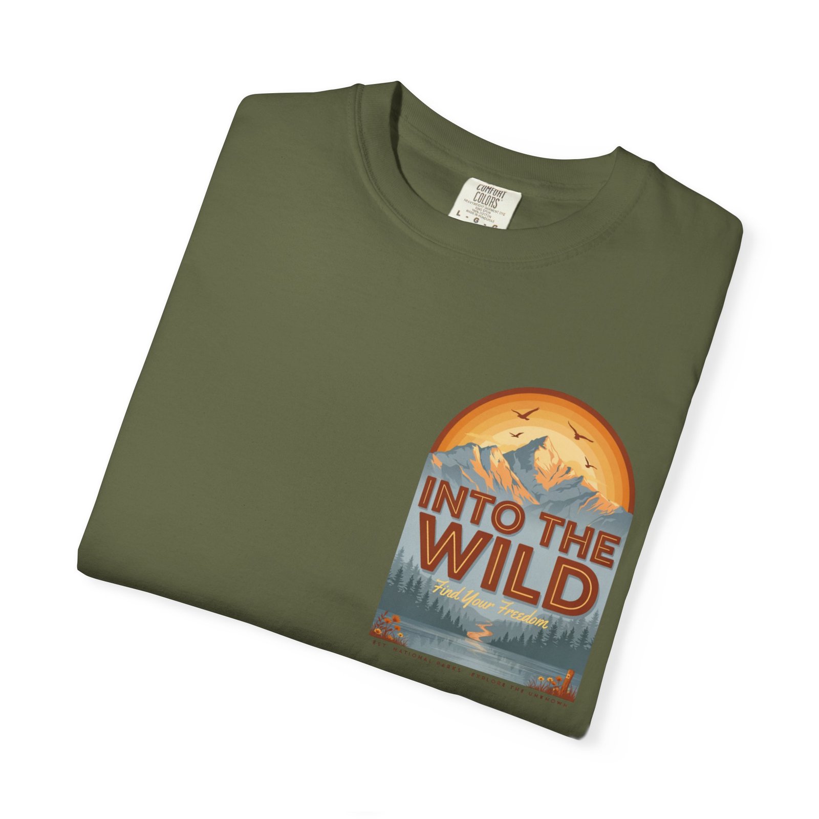 Men Garment-Dyed T-shirt - Image 19