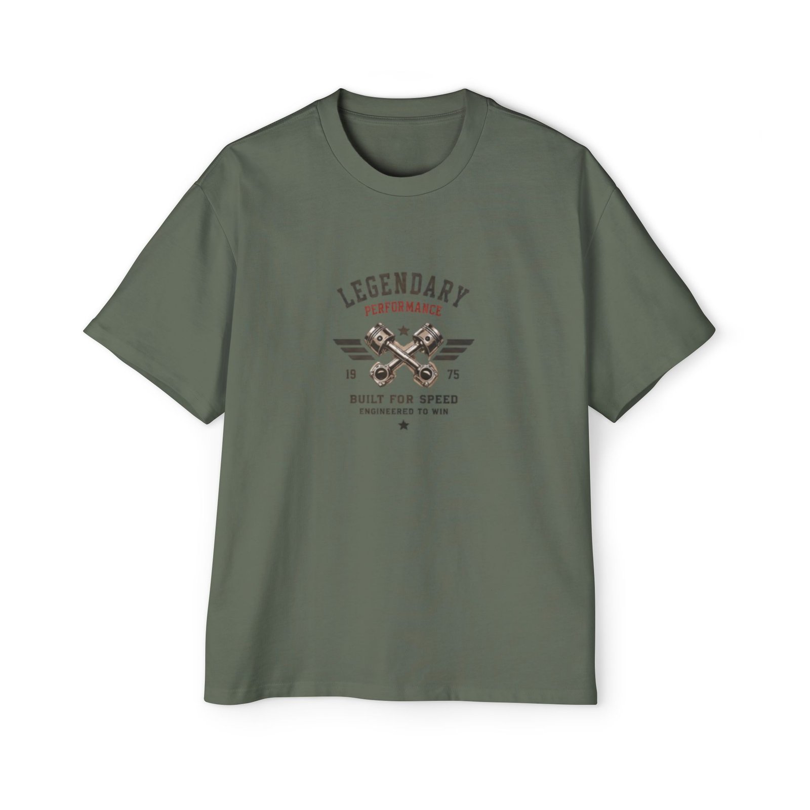 Men's Heavy Oversized Tee - Image 17