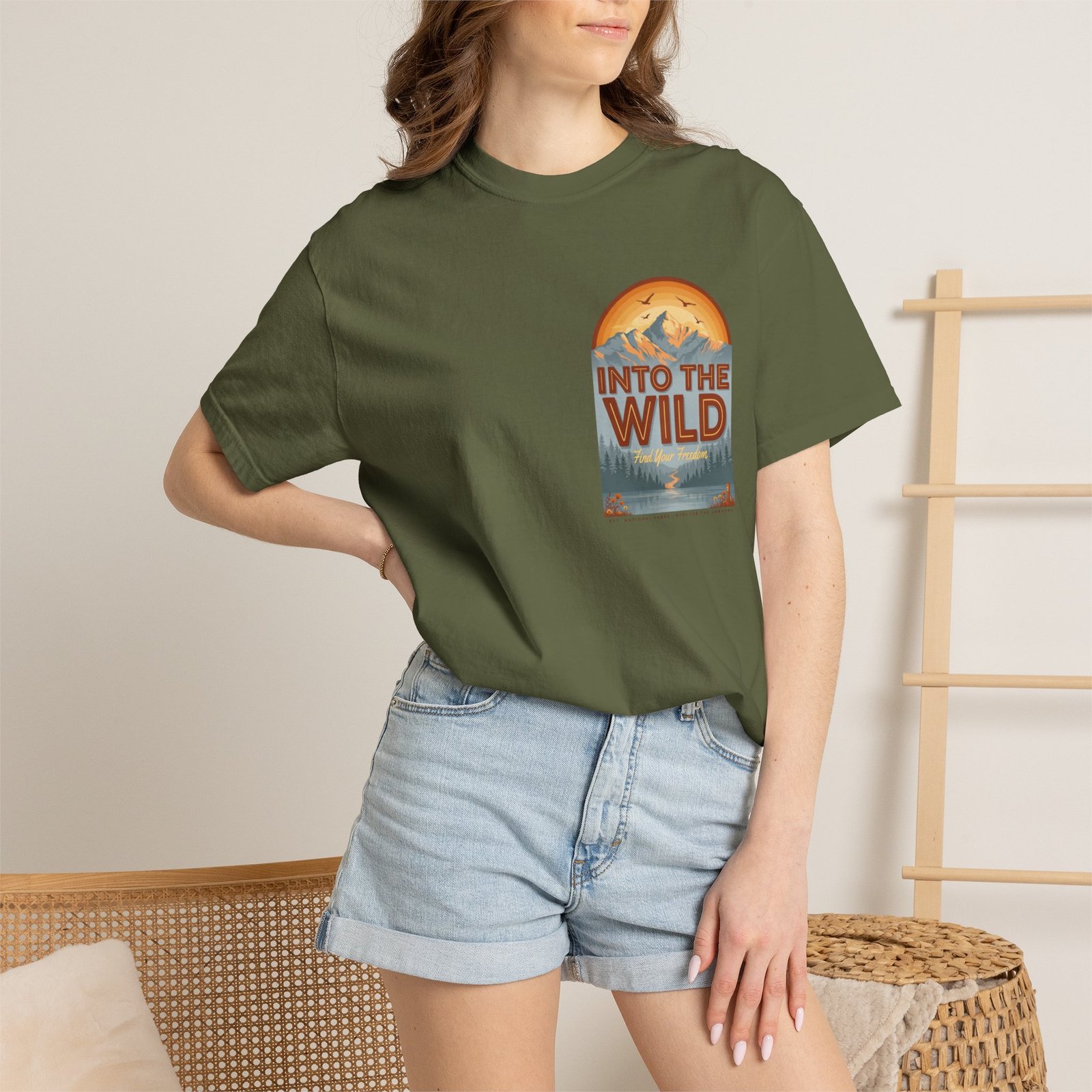 Men Garment-Dyed T-shirt - Image 20