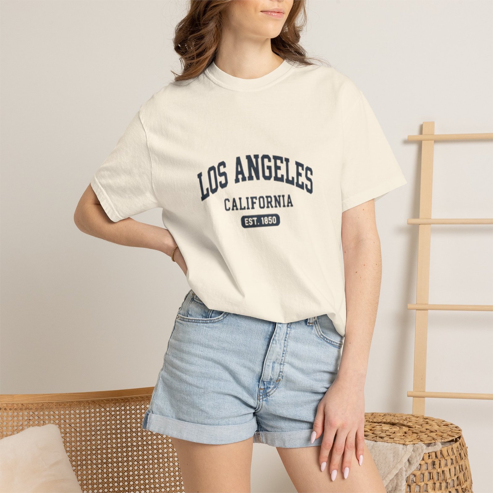 Men Garment-Dyed T-shirt - Image 8