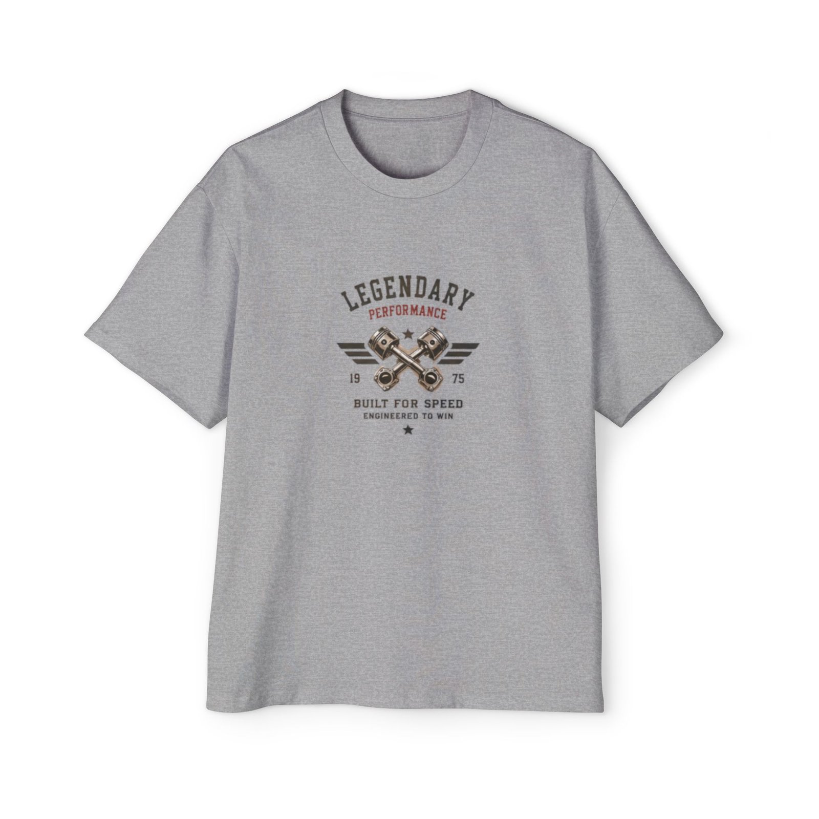 Men's Heavy Oversized Tee - Image 9