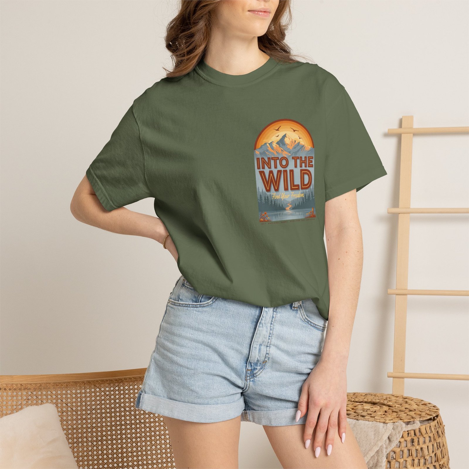 Men Garment-Dyed T-shirt - Image 16