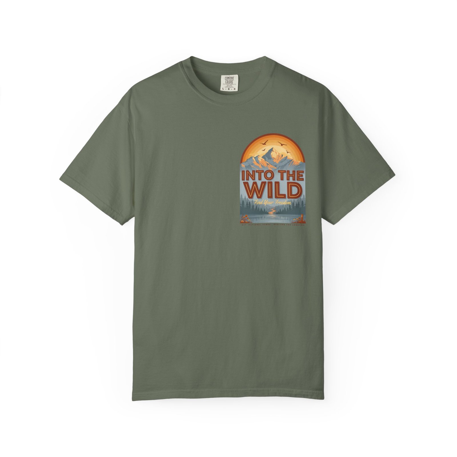 Men Garment-Dyed T-shirt - Image 21